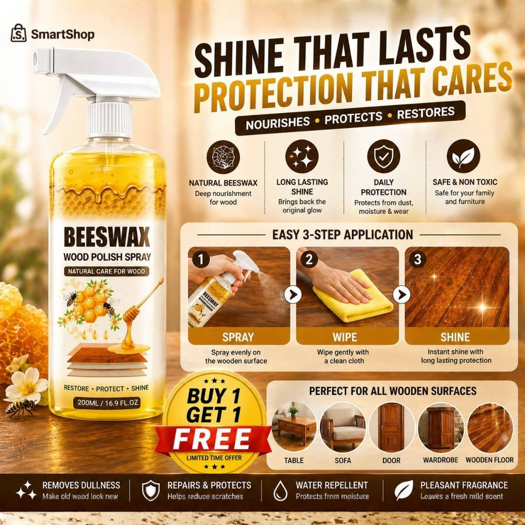 Crystal Shine Furniture Polish Spray | BUY 1 GET 1 FREE!