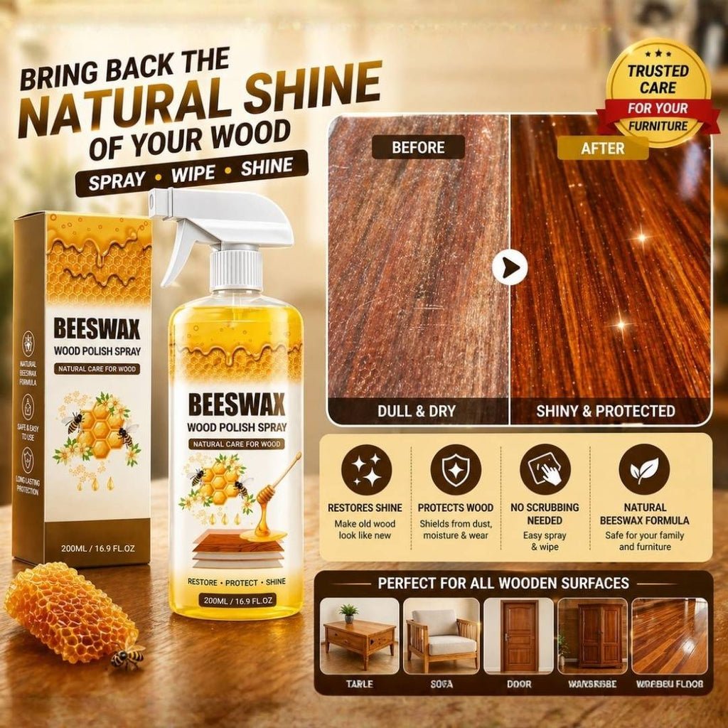 Crystal Shine Furniture Polish Spray | BUY 1 GET 1 FREE!
