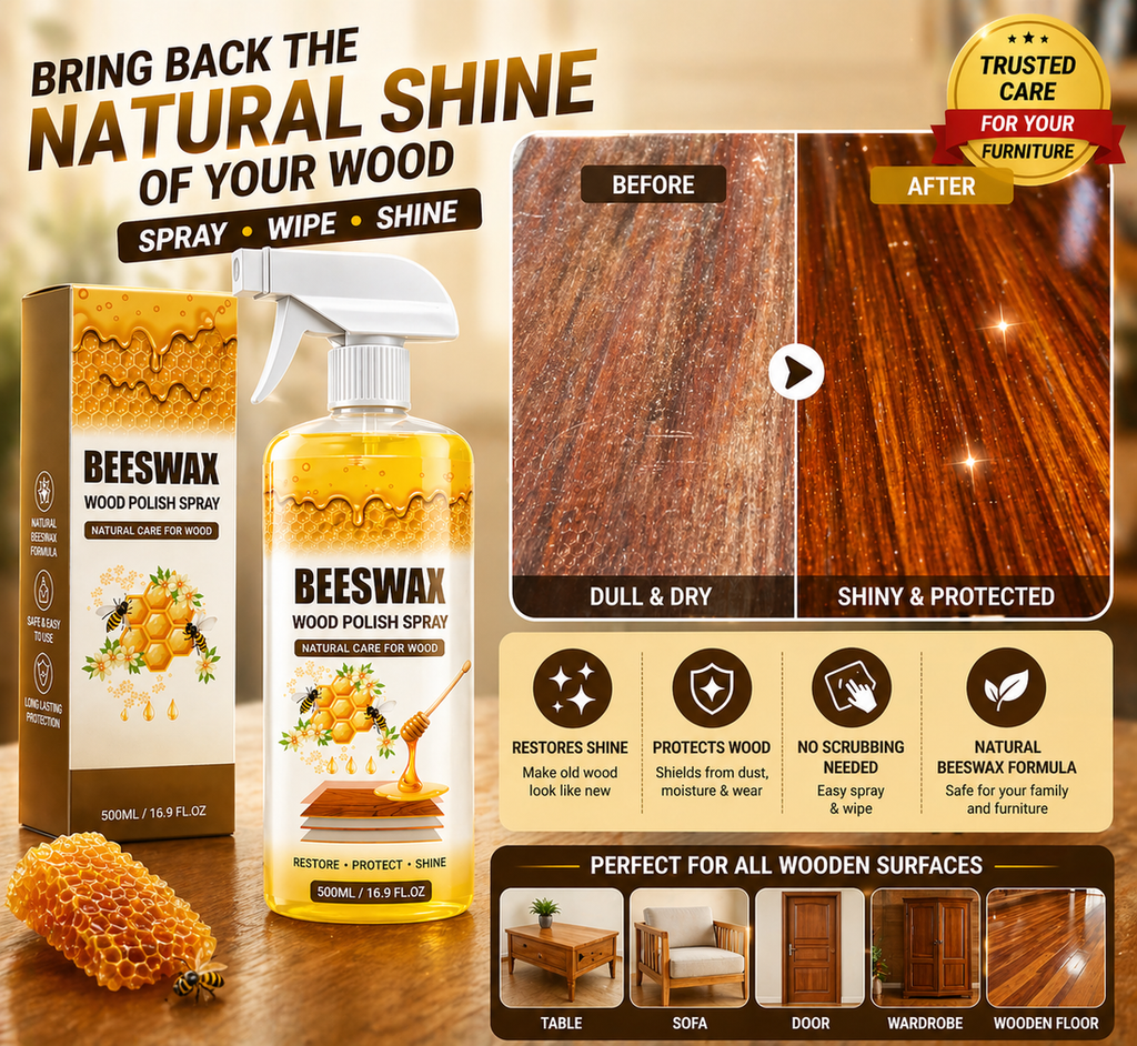 Crystal Shine Furniture Polish Spray | BUY 1 GET 1 FREE!