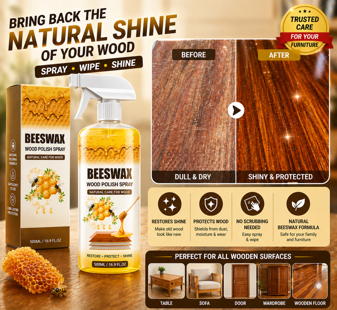 Crystal Shine Furniture Polish Spray | BUY 1 GET 1 FREE!